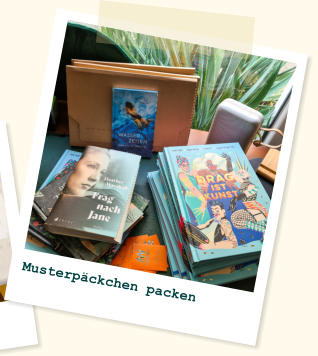 Musterpäckchen packen