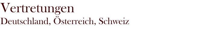 Vertretungen Deutschland, Österreich, Schweiz